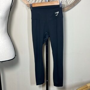 Gymshark TRAINING 7/8 LEGGINGS black size xs